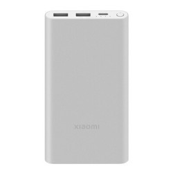 Black/Silver Xiaomi Power Bank 10000mAh - фото2