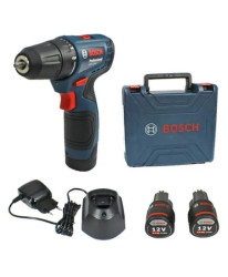 Дрель-шуруповерт Bosch GSR 120-LI Professional 06019G8080 (с 2-мя АКБ, кейс) - фото