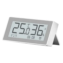 Метеостанция - часы с датчиком температуры и влажности Zen Measure Intelligent Clock With Temperature And Humidity Sensor - фото